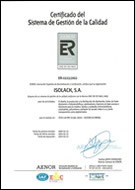 certificado AENOR